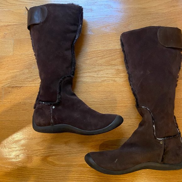 Nike Lab G Series Knee High Brown Suede Boot, Size 9 - Picture 3 of 13